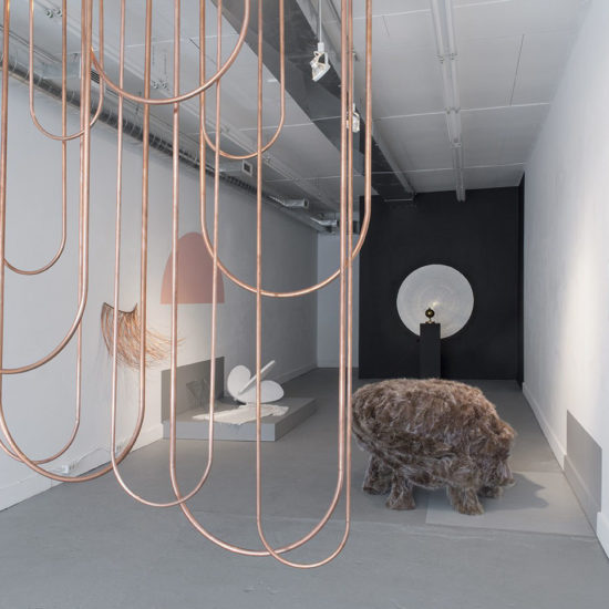 Kara Hamilton, Wane Awareless & Lifted, installation view, 2015–2016.