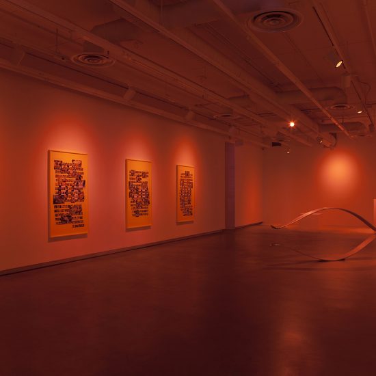 solo exhibition Darkroom by Juan Ortiz-Apuy, 2023, photographed by Karen Asher.